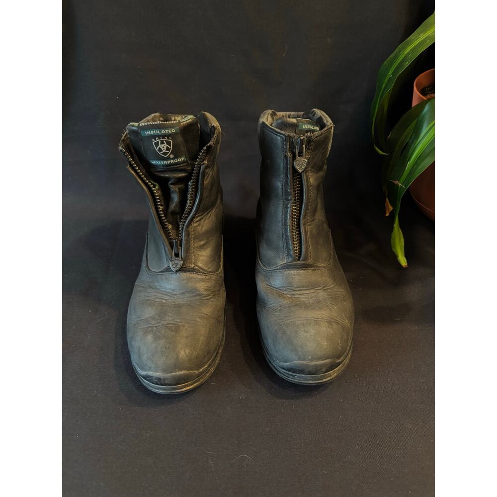 Women’s Kids Ariat Extreme Zip Paddock Boots Shoes Waterproof, size 5 10016376